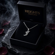 GOTHIC HERO – HEAVYWEIGHT OLD ENGLISH INITIAL NECKLACE