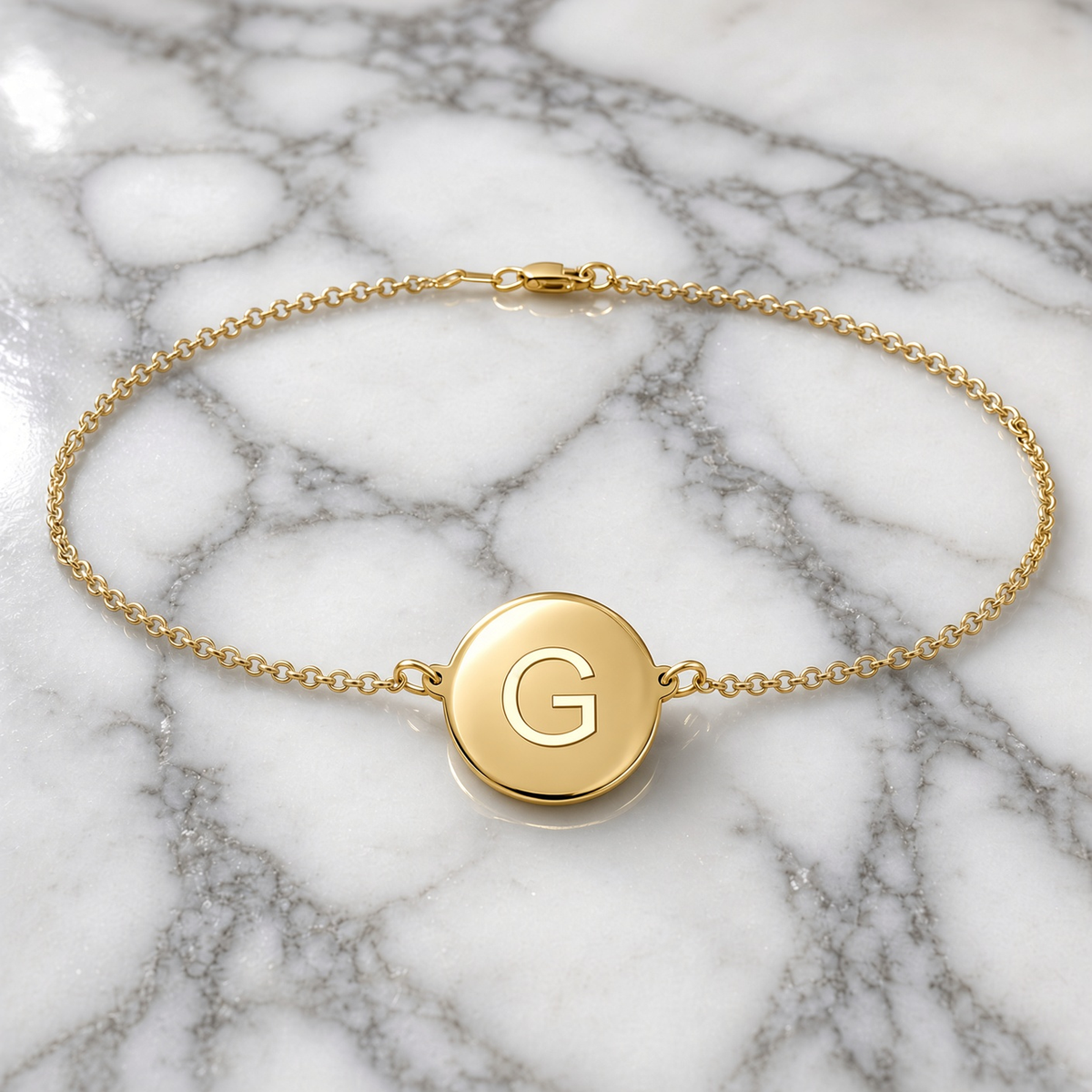 Initial Disc Anklet