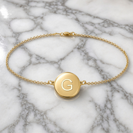 Initial Disc Anklet