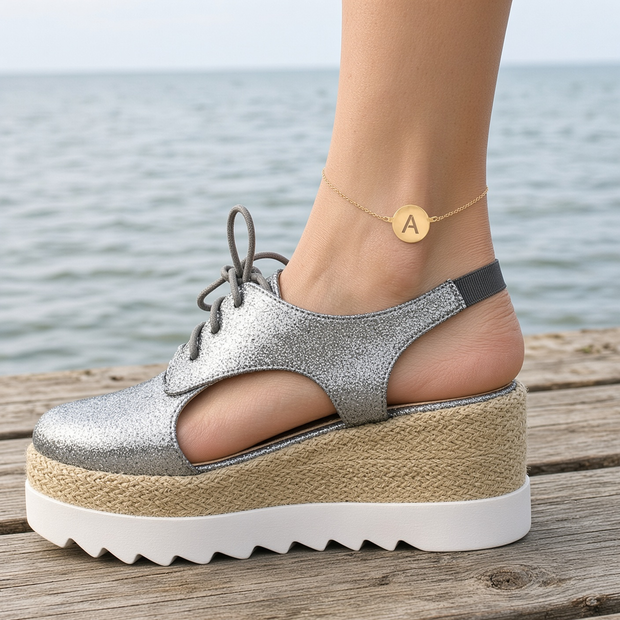 Initial Disc Anklet