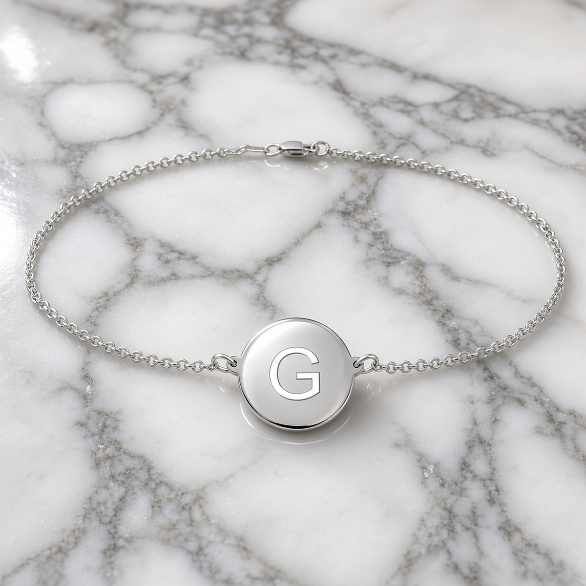 Initial Disc Anklet