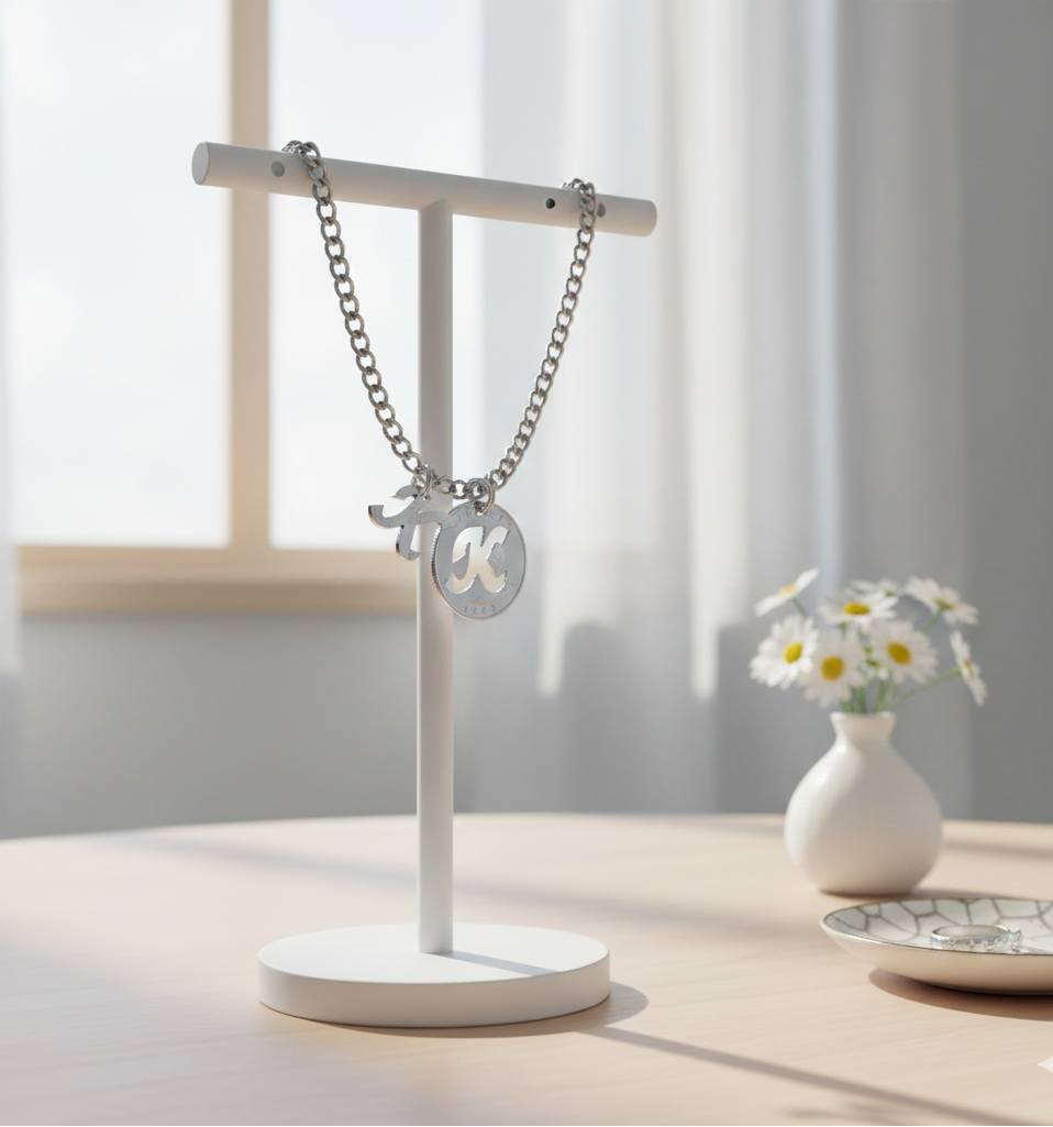 Liberty Letters- Initials Necklace - Minted from U.S. Quarters - Personalized Initial