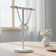 Liberty Letters- Initials Necklace - Minted from U.S. Quarters - Personalized Initial