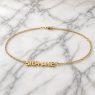 Mini Name Anklet