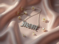 MOM Nameplate Necklace