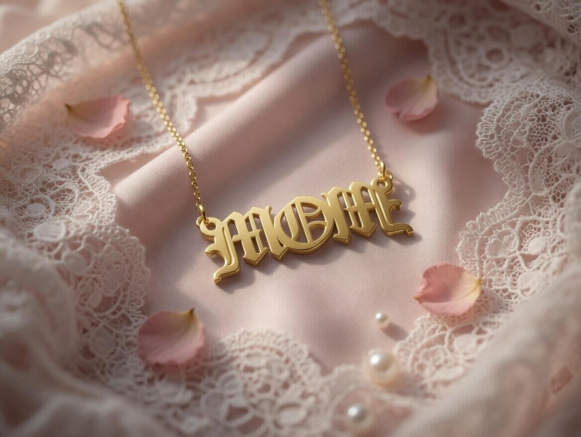 Beloved Mom Name Plate
