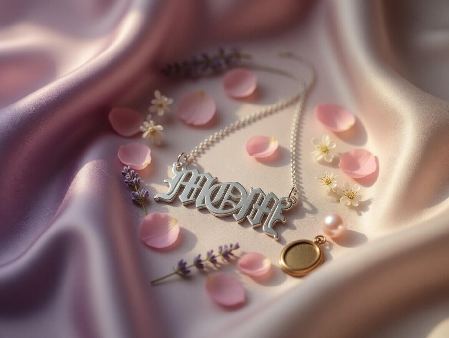 Beloved Mom Name Plate