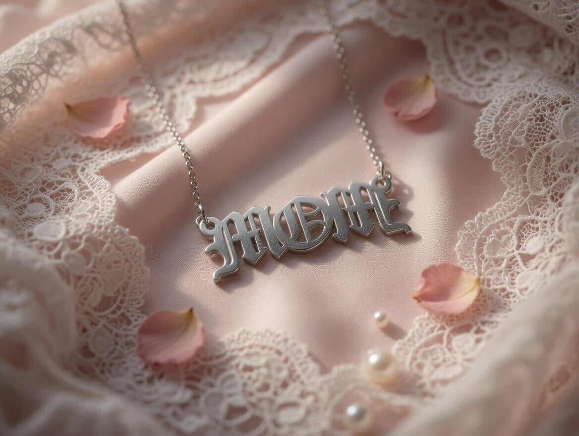 Beloved Mom Name Plate