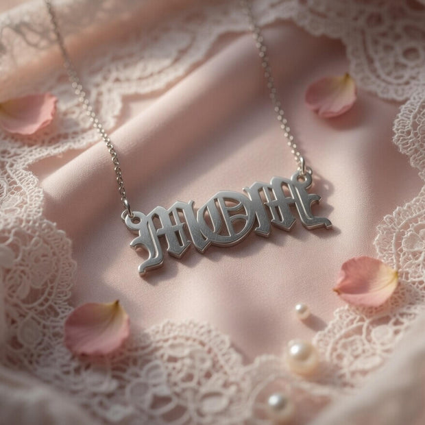 Beloved Mom Name Plate