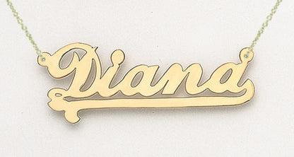 Personalized Classic Nameplate