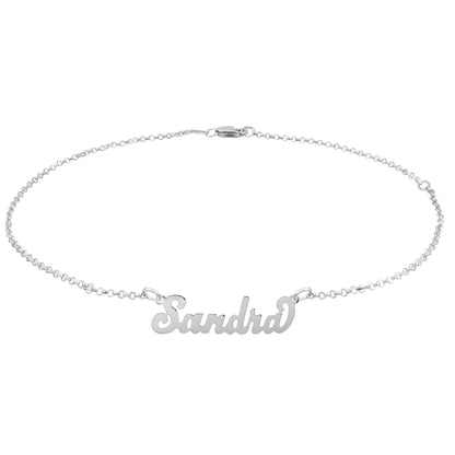 Personalized Name Anklet