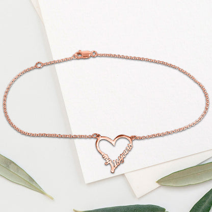Open Heart "MY HEART IS YOURS" Anklet