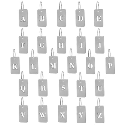 Initial Tab Earring