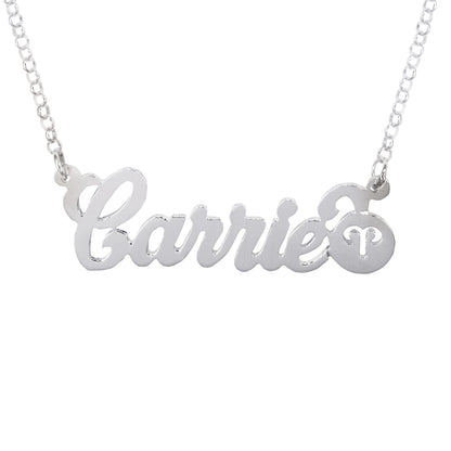 Zodiac Personalized Name Necklace