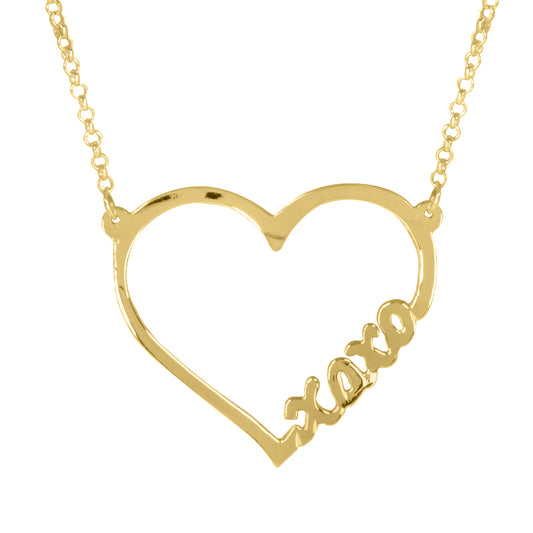 Open Heat "Hugs and Kisses" Necklace