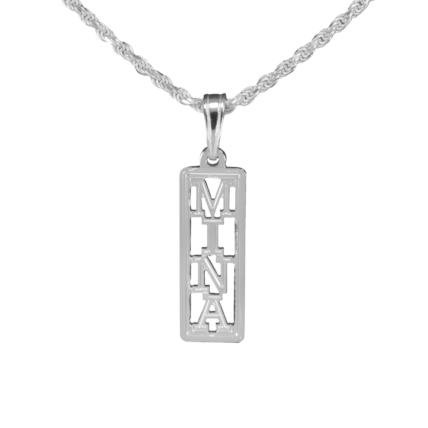 Eternity Nameplate Necklace