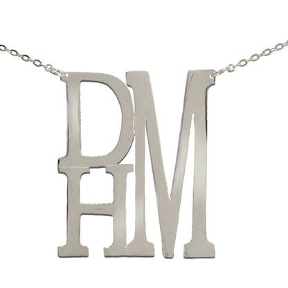 Stacked Monogram Necklace