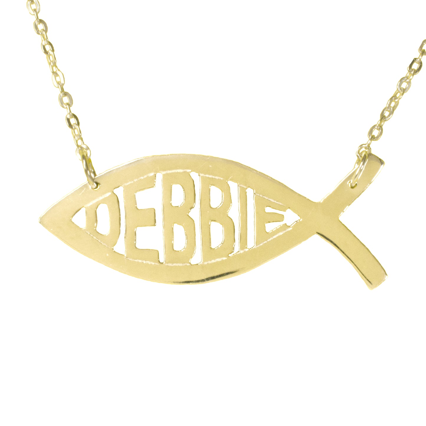 Ichthus Name Necklace