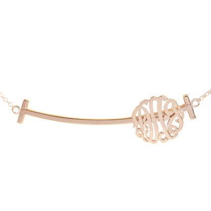 Movable Monogram on Bar Slide