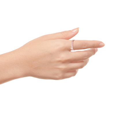 Petite Name Ring with Script Letters