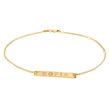 Mini Engraved Bracelet